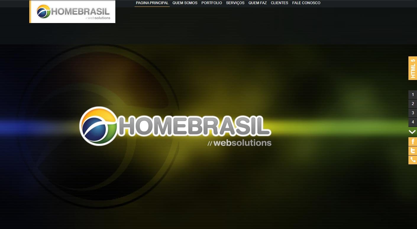 Site HomeBrasil de 2013