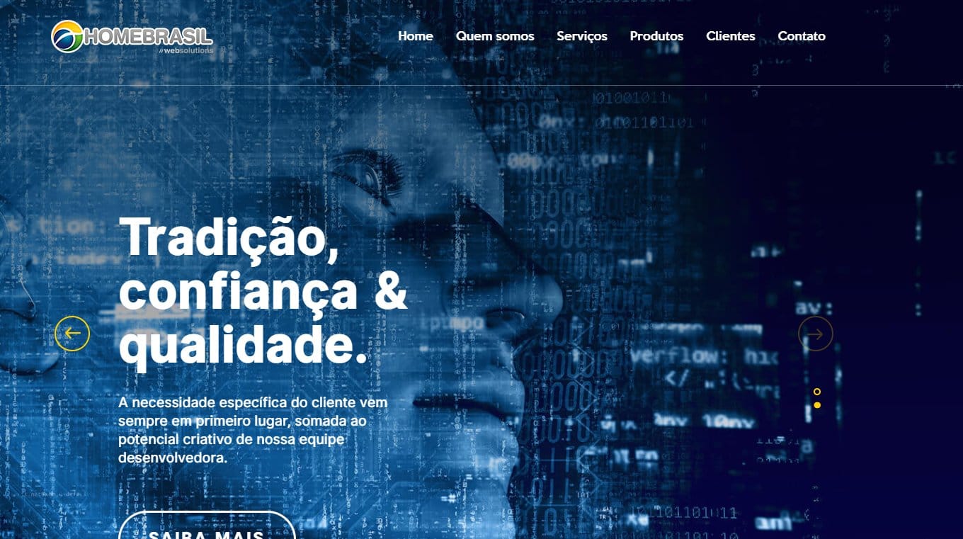 Site HomeBrasil de 2019